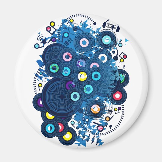 Muziek uit de 20e eeuw magneet (Voorkant)