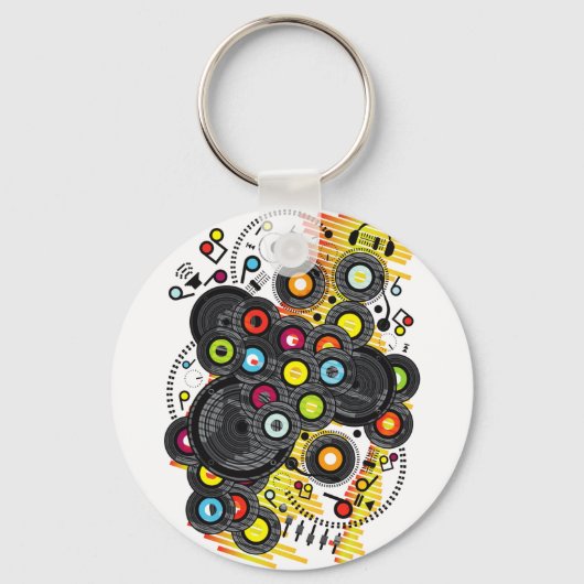 Muziek uit de 20e eeuw sleutelhanger (Voorkant)