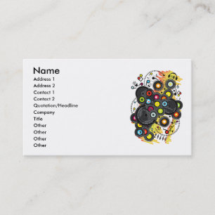 Muziek uit de 20e eeuw visitekaartje