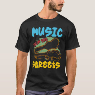 Muziek uit de muziekactiviteiten op straat t-shirt