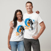 Muziek uit de ruimte t-shirt (Unisex)
