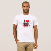 muziek uit het liefdeshuis t-shirt (Voorkant volledig)