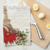 Muziek uit Parijs, keukenhanddoek (Quarter Fold)