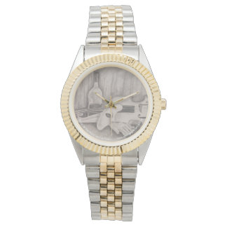 "Muziek van de nacht" van Tire eWatch Watch Horloge