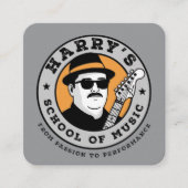 Muziek van Harry Vierkante Visitekaartje (Voorkant)