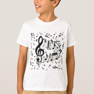 Muziek van het hart_ t-shirt