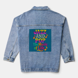 muziek van het levenT-Shirt Denim Jacket