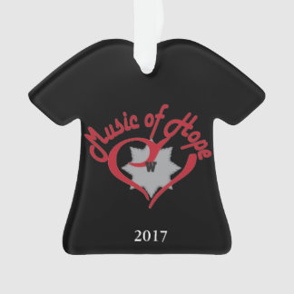 Muziek van het show Hope Ornament