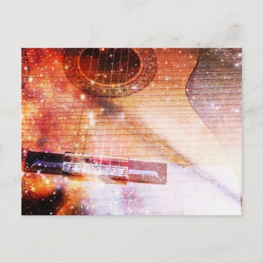 Muziek van het Universum Briefkaart (Voorkant)