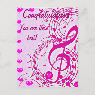 Muziek van liefde_ briefkaart