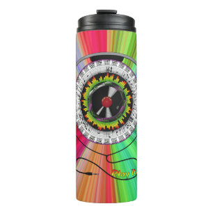 Muziek van Life Thermal Tumbler Thermosbeker