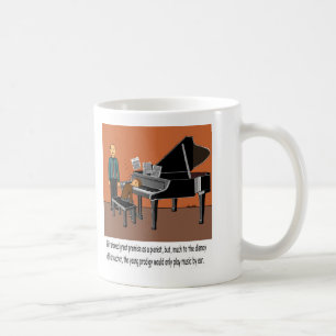 Muziek vanaf het begin afspelen koffiemok