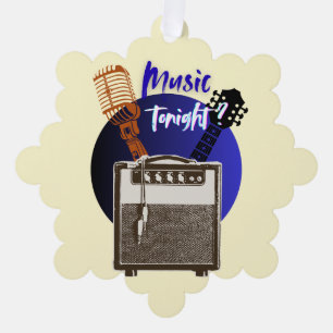 Muziek vanavond ? ornament kaart