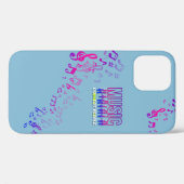Muziek verbindt mensen | Case-Mate iPhone case (Achterkant (horizontaal))