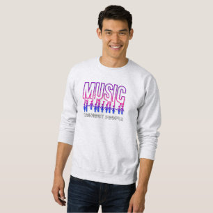 Muziek Verbindt Mensen   Heren T-shirt