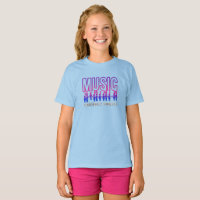 Muziek verbindt mensen | Kinder T-shirt