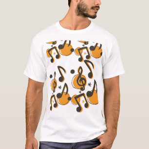 Muziek Vibes T-Shirt Smooth Jazz Liefhebber Tee