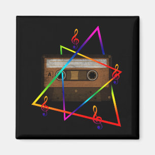 MUZIEK VINTAGE RETRO MAGNEET