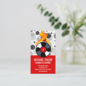 Muziek Vinyl Vlam Visitekaartje (Staand voorkant)