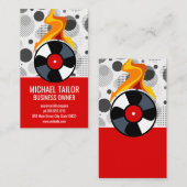 Muziek Vinyl Vlam Visitekaartje (Voorkant / Achterkant)