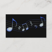 Muziek Visitekaartje (Achterkant)