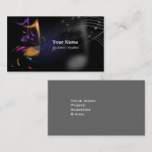 Muziek Visitekaartje (Voorkant / Achterkant)