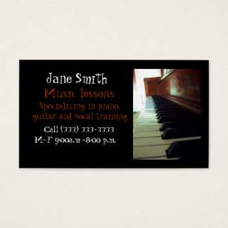 Muziek Visitekaartjes