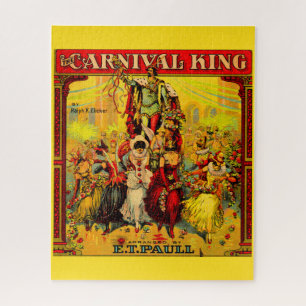 Muziek voor circa 1915 vellen The Carnival King Legpuzzel