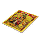 Muziek voor circa 1915 vellen The Carnival King Tegeltje (Zijkant)