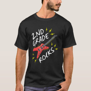 Muziek voor rockgitaar voor groep 4 terug naar sch t-shirt