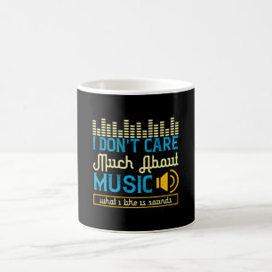 Muziek - wat ik leuk vind is geluid koffiemok