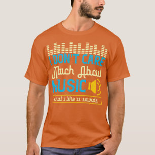 Muziek Wat ik leuk vind, is geluid T-shirt