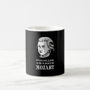 Muziek - Wolfgang Amadeus Mozart Portret Koffiemok