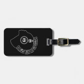 Muziekaangepast bagagelabel (Voorkant horizontaal)