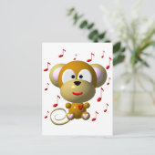 Muziekaap Briefkaart (Staand voorkant)