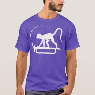 Muziekaapjes trompetsontwerp t-shirt