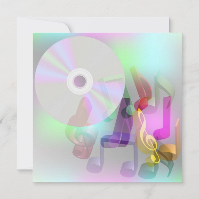 Muziekachtergrond (Voorkant)