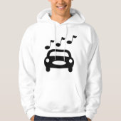 Muziekauto Hoodie (Voorkant)