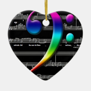 Muziekbaasschoorsteenschoppen Keramisch Ornament