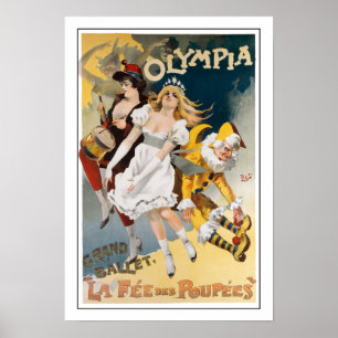  muziekballet Dans Drummer-theater Poster