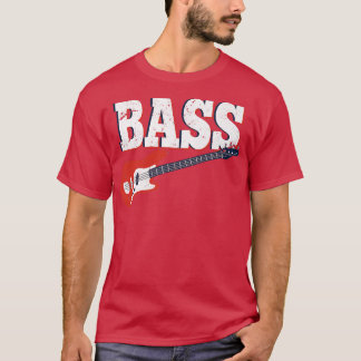muziekbassins gitarist bass guitar guitar muziek t-shirt