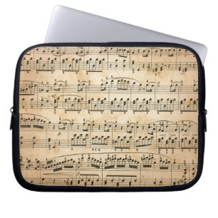 Muziekblad Laptop Sleeve
