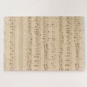  muziekblad legpuzzel (Horizontaal)