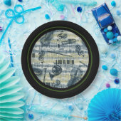 muziekblad papieren bordje (Feest)