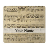  muziekblad snijplank (Voorkant)