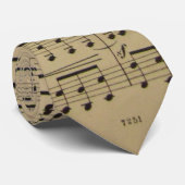 muziekblad stropdas (Opgerold)