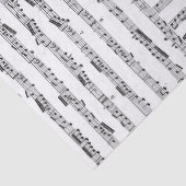 Muziekblad Tissue Collage Tissuepapier (Detail)