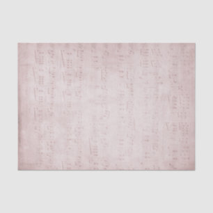 muziekblad tissuepapier