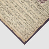  muziekblad tissuepapier (Detail)