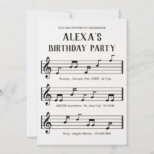 Muziekbladnotaties Kaart